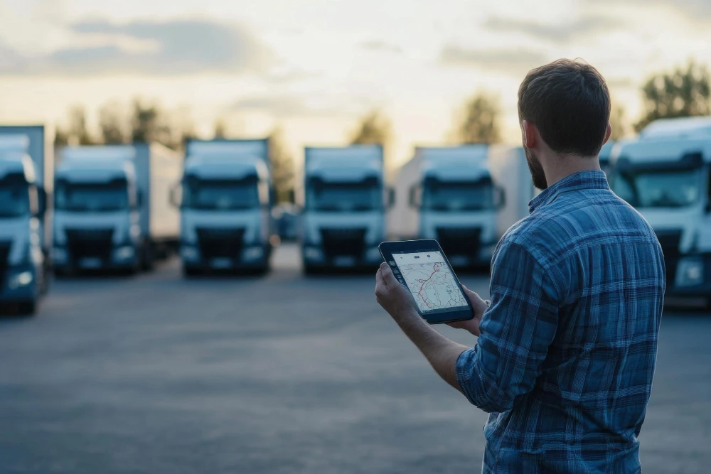 Logistics tracking system mobile app / Logisztikai nyomkövető rendszer mobilapplikáció